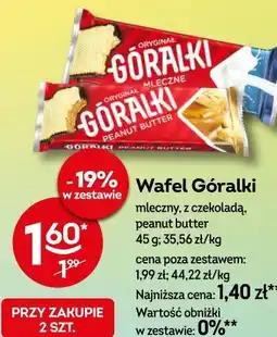 Żabka Wafel Góralki oferta