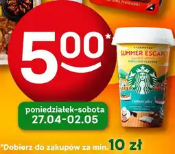 Żabka Chilled Coffee Summer Escape Pistachio Flavour Starbucks oferta