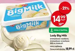 Żabka Lody Big Milk oferta