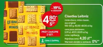 Żabka Ciastka Leibniz oferta