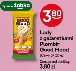 Żabka Lody z galaretkami Plombir Good Mood oferta
