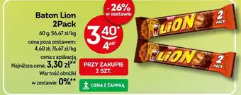 Żabka Baton Lion oferta