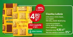 Żabka Ciastka Leibniz minis choco, minis classic, zoo original oferta