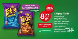 Żabka Chipsy Takis różne rodzaje oferta