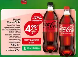Żabka Napój Coca-Cola różne rodzaje oferta