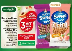 Żabka Rurki waflowe Happy Swing różne rodzaje oferta