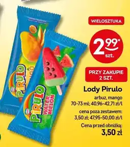 Żabka Lody pirulo arbuz, mango oferta