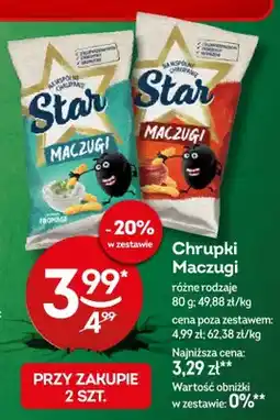 Żabka Chrupki Maczugi różne rodzaje oferta