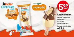 Żabka Lody Kinder caramel, chocolate na patyku oferta