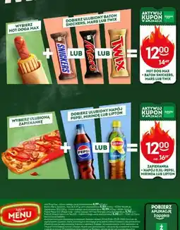 Żabka Zapiekanka + napój 0,5l lipton oferta