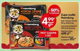 Żabka Zupa nudle Namdong beef, chicken, kimchi oferta