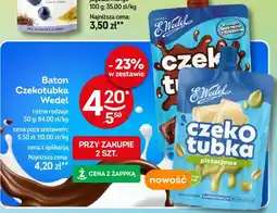 Żabka Baton Czekotubka Wedel różne rodzaje oferta
