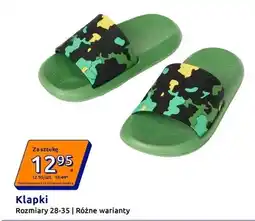 Action Klapki rozmiary 28-35 różne warianty oferta