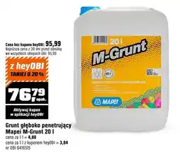 OBI Grunt głęboko penetrujący Mapei M-Grunt oferta