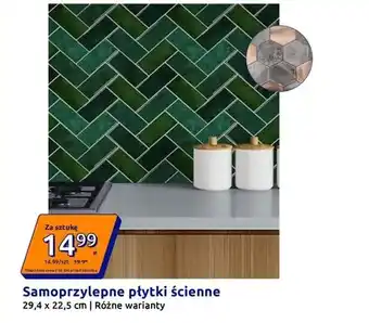 Samoprzylepne płytki ścienne