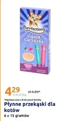 Action Przekąski płynne dla kotów Purrfections oferta