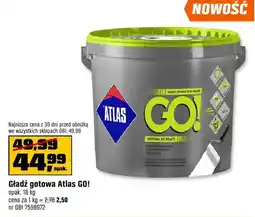 OBI Gładź gotowa Atlas GO! oferta