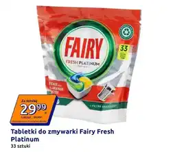 Action Tabletki do zmywarki Fairy Fresh Platinum oferta