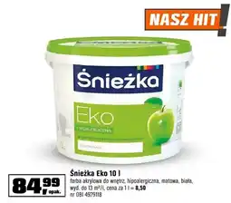OBI Farba Śnieżka Eko oferta