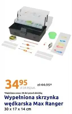 Action Wypełniona skrzynka wędkarska max ranger oferta