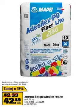 OBI Zaprawa klejąca Adesilex P9 Lite oferta