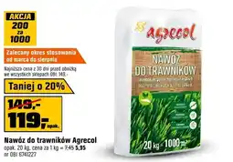 OBI Nawóz do trawników agrecol oferta