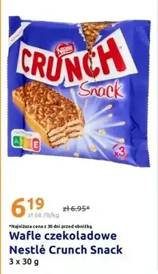 Action Wafle czekoladowe Nestlé Crunch Snack oferta