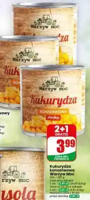 Dino Kukurydza konserwowa Warzyw Moc oferta