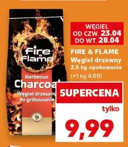 Kaufland FIRE & FLAME Węgiel drzewny oferta