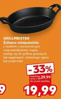 Kaufland GRILLMEISTER Żeliwna minipatelnia oferta