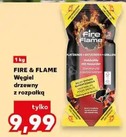 Kaufland FIRE & FLAME Węgiel drzewny z rozpałką oferta