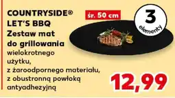 Kaufland COUNTRYSIDE LET’S BBQ Zestaw mat do grillowania oferta