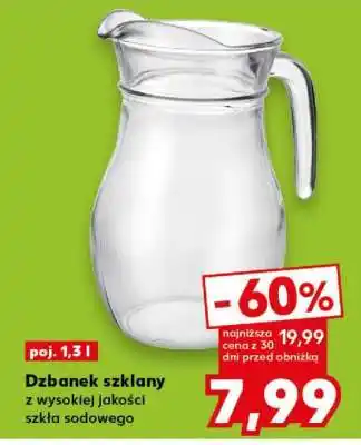 Kaufland Dzbanek szklany oferta