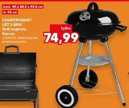 Kaufland COUNTRYSIDE LET’S BBQ Grill węglowy Kansas oferta
