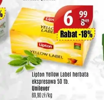 API MARKET Lipton Yellow Label 50 szt. oferta