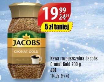 API MARKET Kawa rozpuszczalna Jacobs Cronat Gold 200g oferta