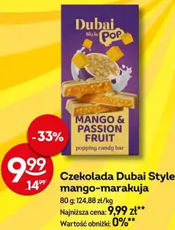 Żabka Czekolada Dubai Style mango-marakuja oferta