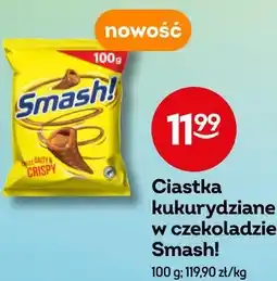 Żabka Ciastka kukurydziane w czekoladzie Smash! oferta