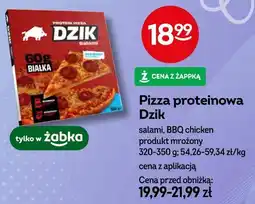 Żabka Pizza proteinowa Dzik salami, BBQ chicken oferta