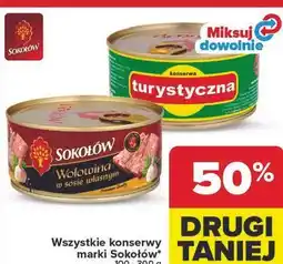 Carrefour Market Wszystkie konserwy marki Sokołów oferta