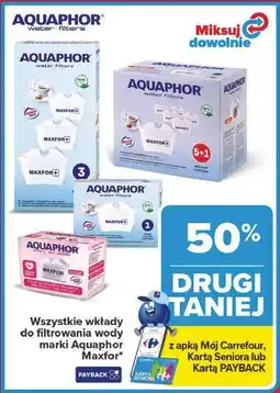 Carrefour Market Wszystkie wkłady do filtrowania wody Aquaphor Maxfor oferta