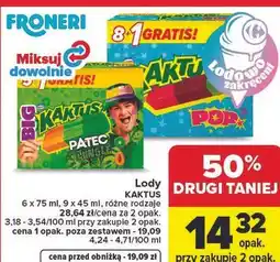 Carrefour Market Lody KAKTUS oferta