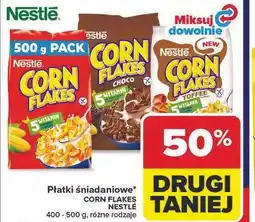 Carrefour Market Płatki śniadaniowe* CORN FLAKES NESTLÉ 400 - 500 g, różne rodzaje oferta