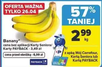 Carrefour Market Banany oferta