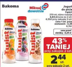 Carrefour Market Jogurt do picia TWIST oferta