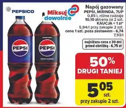 Carrefour Market Napój gazowany PEPSI, MIRINDA, 7UP oferta
