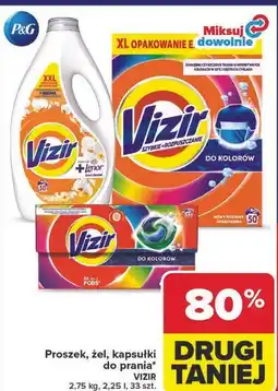 Carrefour Market Proszek, żel, kapsułki do prania* VIZIR oferta