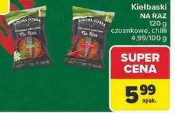 Carrefour Market Kiełbaski na raz czosnkowe, chilli oferta