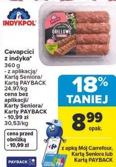 Carrefour Market Cevapcici z indyka oferta