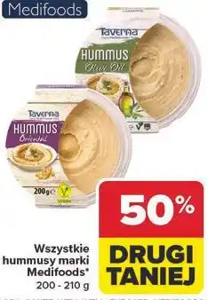 Carrefour Market Wszystkie hummusy marki Medifoods oferta